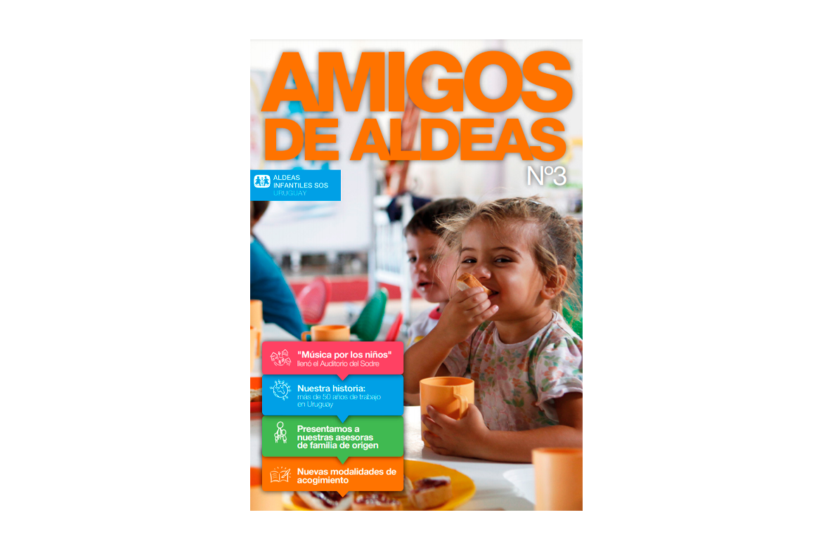 Tapa "Revista Amigos de Aldeas N°3"