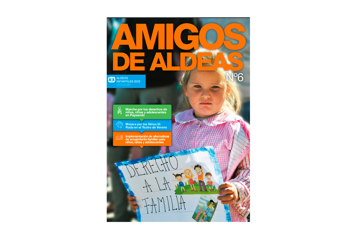 Tapa "Revista Amigos de Aldeas N°6"