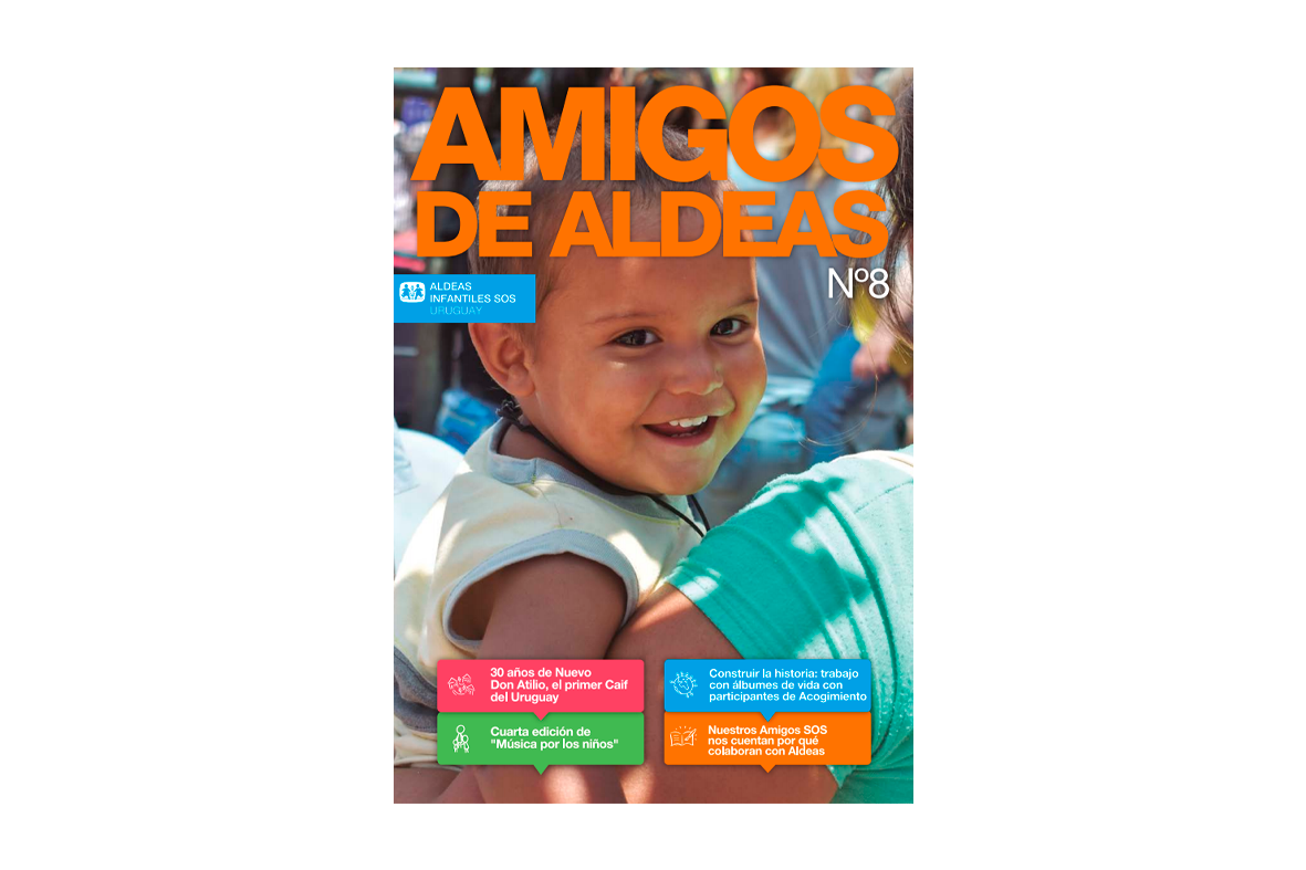 Tapa "Revista Amigos de Aldeas N°8"