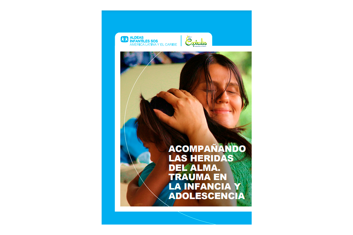 Tapa "Acompañando las heridas del alma. Trauma en la infancia y adolescencia"