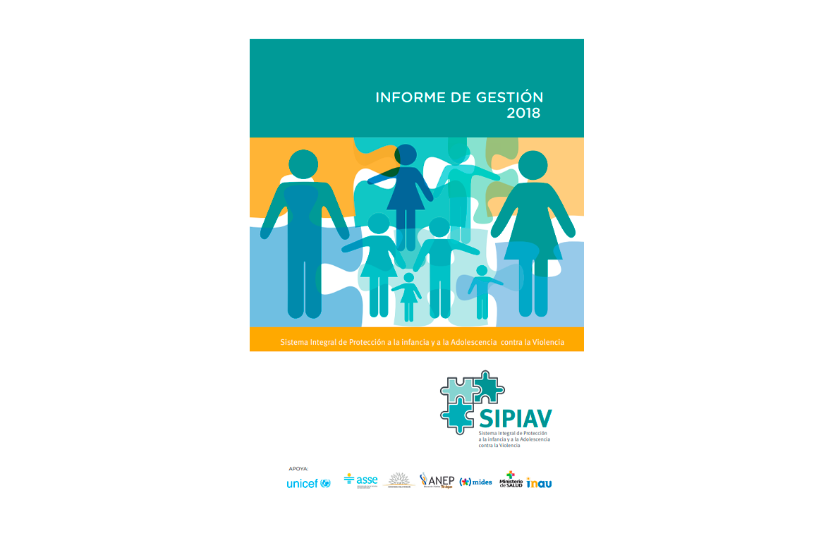 Tapa Informe del Sistema Integral de Protección a la Infancia y a la Adolescencia contra la Violencia 2018