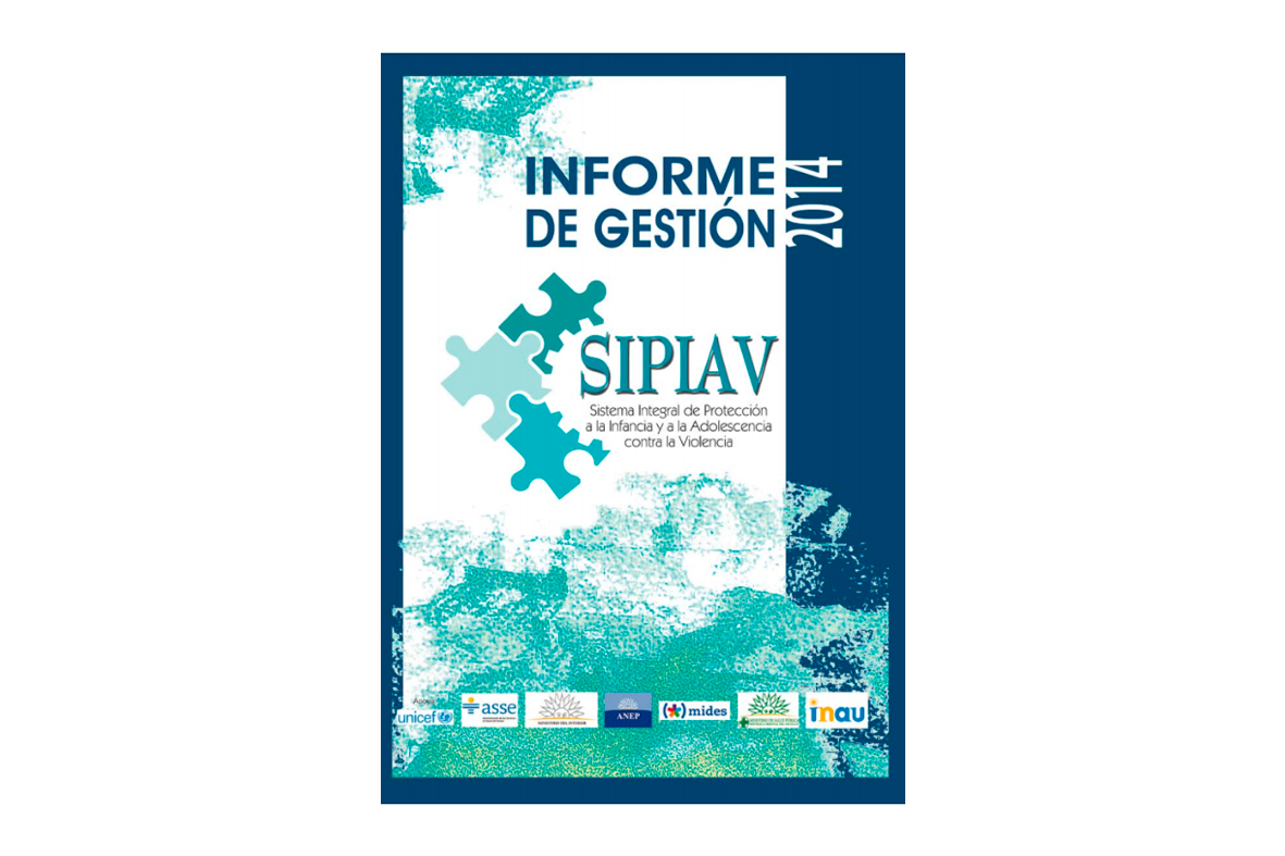 Tapa Informe del Sistema Integral de Protección a la Infancia y a la Adolescencia contra la Violencia 2014