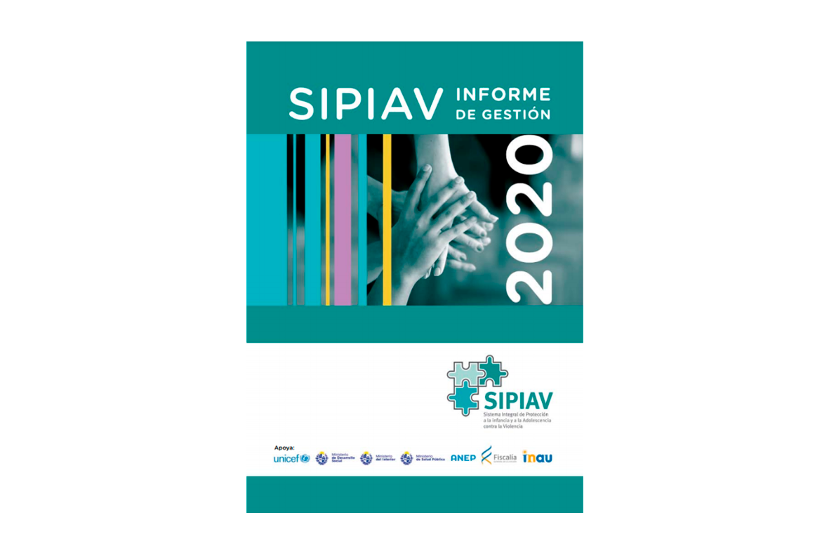 Tapa Informe del Sistema Integral de Protección a la Infancia y a la Adolescencia contra la Violencia 2020