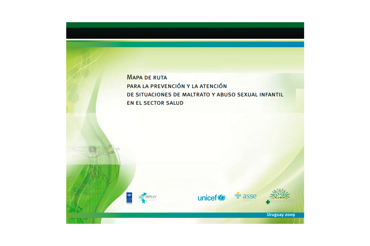 Tapa_Mapa de ruta para la prevención y la atención de situaciones de maltrato y abuso sexual infantil en el sector salud
