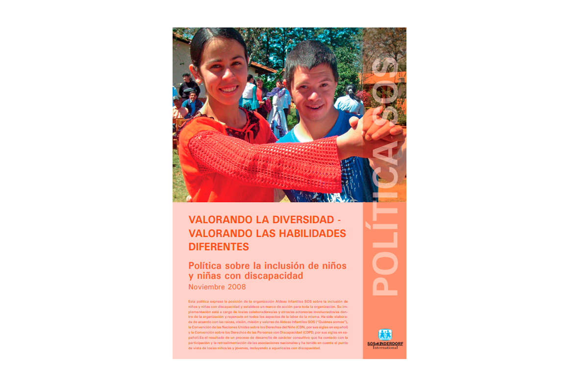 Tapa_Política sobre la inclusión de niños y niñas con discapacidad 