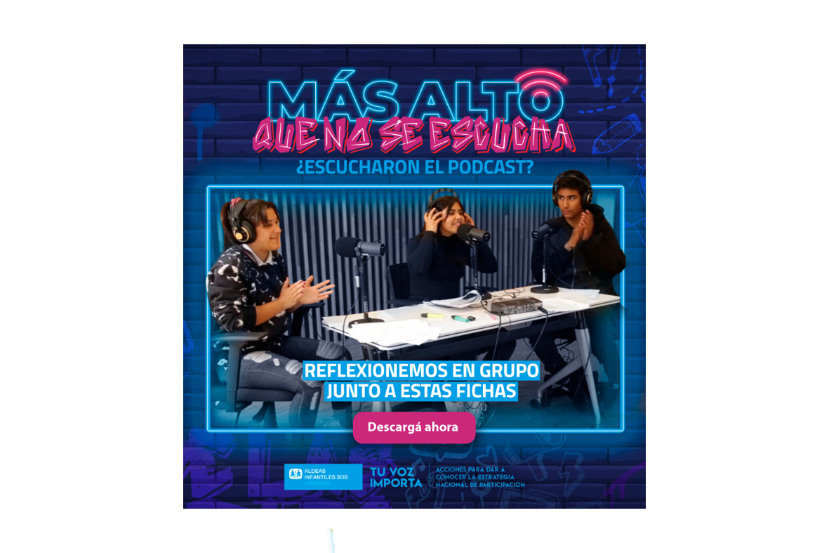 Foto "Más alto, que no se escucha": fichas de reflexión