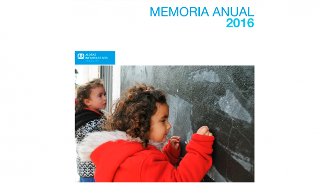 Tapa "Memoria anual 2016"