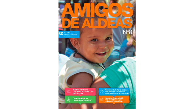 Tapa "Revista Amigos de Aldeas N°8"
