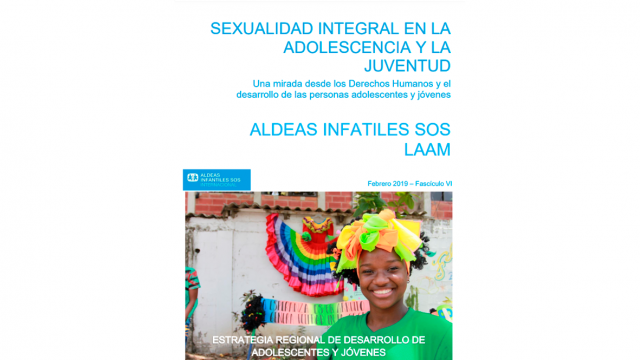 Tapa Sexualidad integral en la adolescencia y la juventud (fascículo 6)