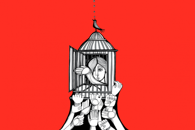 Foto "Contra la violencia hacia la mujer"