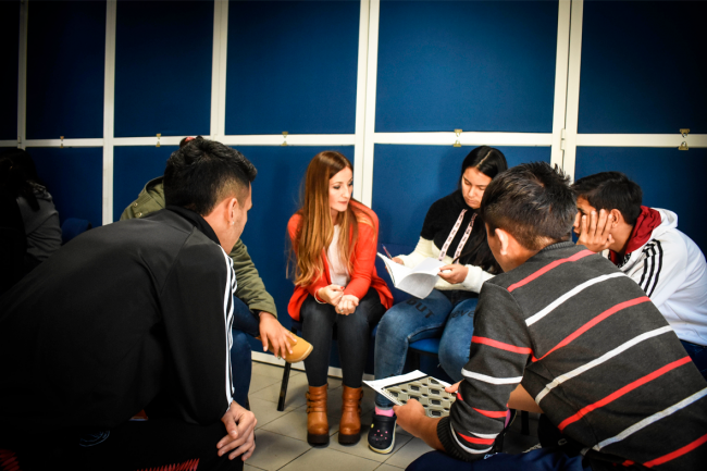 Foto "Formación laboral para jóvenes"