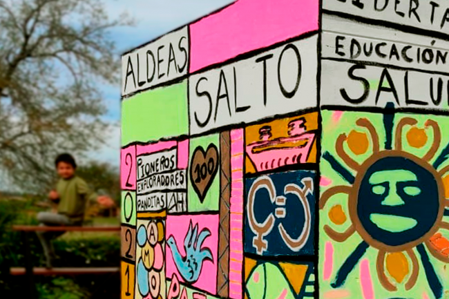 Foto "Pintando derechos"