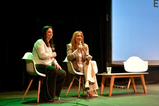 Verónica Burstin y Alejandra Perinetti en Psicología al Sur